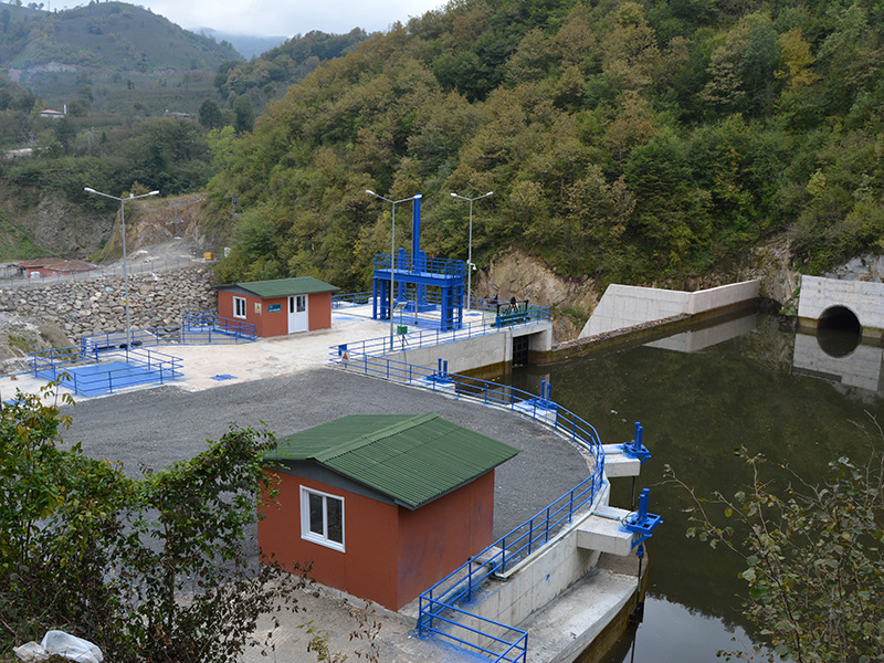 Kuzey I-II Regülatörü ve Hidroelektrik Santralı İnşaat ve Hidromekanik İşleri - Ordu